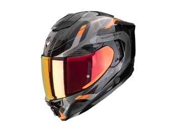 Scorpion Exo-1500 Air Sleek Motorradhelm, schwarz-orange