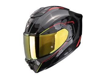 Scorpion Exo-1500 Air Mundi Motorradhelm, schwarz-rot-gelb