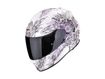 Scorpion EXO-491 Dream Motorradhelm, weiss-chameleon