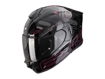 Scorpion Exo-530 Air Fond Motorradhelm Schwarz-pink