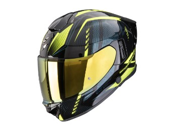 Scorpion Exo-530 Air Theras Motorradhelm schwarz-neongelb