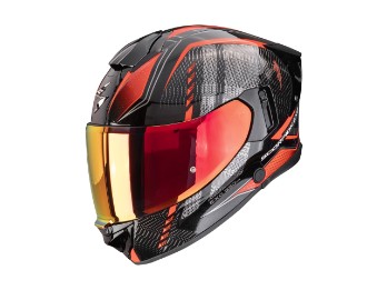 Scorpion Exo-530 Air Theras Motorradhelm schwarz-rot