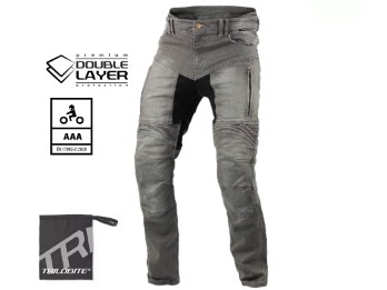 Trilobite Parado Doublelayer Motorradjeans, grau, Slim Fit, Länge 32 