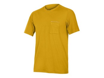 Endura GV500 Foyle T, Mustard