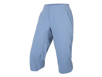 Endura Hummvee Lite 3/4 Lady Short, Blue Steel