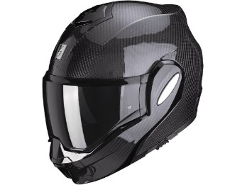 Scorpion Exo-Tech Evo Carbon Klapphelm, Solid