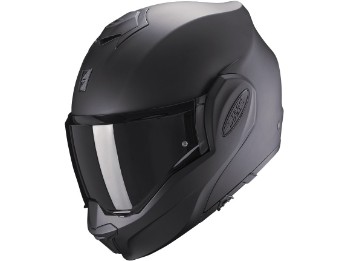 Scorpion Exo-Tech Evo Solid Klapphelm, mattschwarz