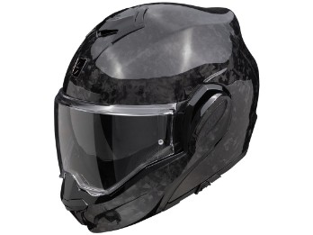Scorpion Exo-Tech Evo Onyx Carbon Klapphelm, Solid
