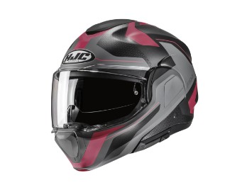 HJC F100 Bios MC8 Flip-Back Helm