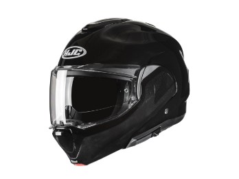 HJC F100 Solid Klapphelm schwarz metallic