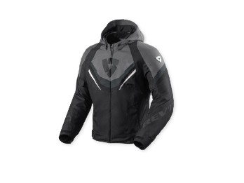 Rev'it Quantum 3 H2o Motorradjacke schwarz-grau