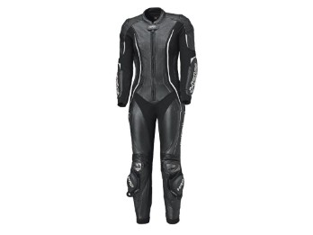 Held Ayana 3 Damen Lederkombi Eiteilig, schwarz-weiss