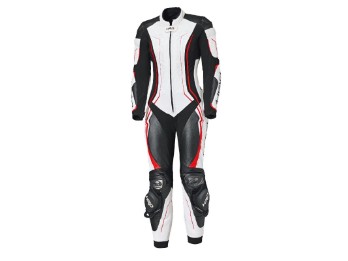 Held Ayana 3 Damen Lederkombi Eiteilig, schwarz-weiss-rot