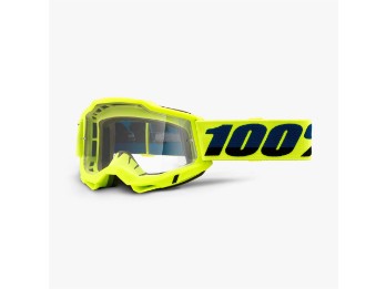 100% Accuri 2 OTG Yellow Motocross Brille
