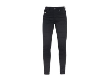 John Doe Damen Motorrad Jeans Ruby high waist schwarz