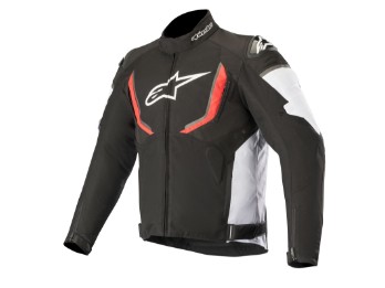 Alpinestars T-GP R V2 WP Motorradjacke, schwarz-weiß-rot