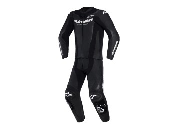 Alpinestars GP Force V2 Lederkombi 2 teiler, schwarz