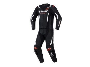 Alpinestars GP Force V2 Lederkombi 2 teiler, schwarzw-weiß-rot