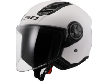 LS2 Airflow II Motorradhelm, weiss