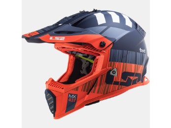 LS2 MX 437 Fast Evo Xcode Motocross Helm