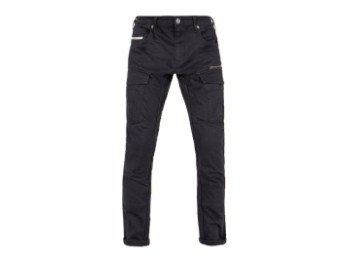 John Doe Motorrad Jeans Defender mono schwarz