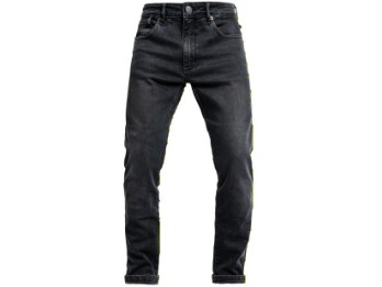 John Doe Motorrad Jeans Pioneer Mono schwarz