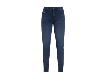 John Doe Damen Motorrad Jeans Ruby high waist Indigo