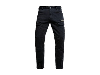 John Doe Motorrad Jeans Cargo Stroker Black Unisex