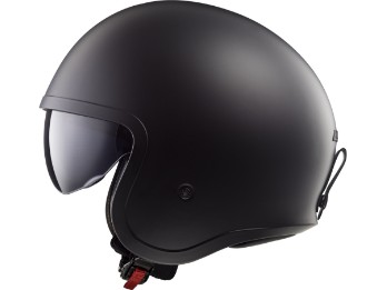 LS2 Spitfire 2 Jethelm mattschwarz