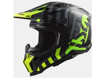 LS2 MX703 Carbon X-Force Barrier Crosshelm