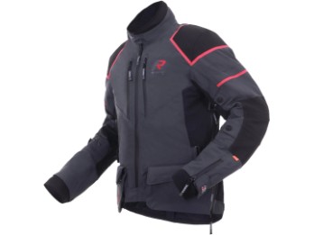 Rukka Exegal Gore-Tex Pro Motorradjacke, grau-rot