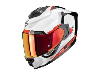Scorpion Exo-1500 Air Arena Motorradhelm, weiss-rot
