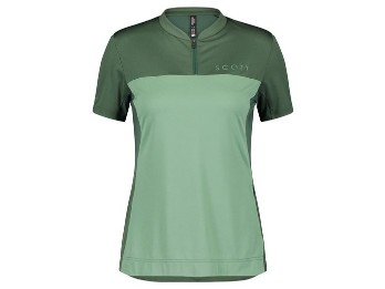 SCOTT TRAIL FLOW ZIP SHORT-SLEEVE WOMEN'S SHIRT