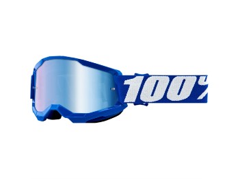 100% Strata 2 Blau Motocross Brille