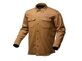 Modeka Flanellhemd Oliwer, Sand