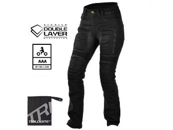 Trilobite Parado Doublelayer Damen Motorradjeans, Regulär, AAA