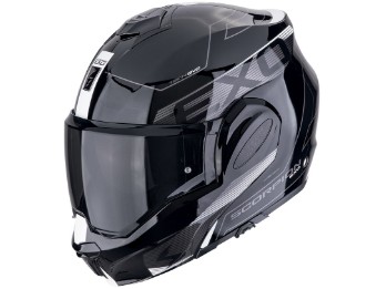 Scorpion Exo-Tech Evo Traveller Klapphelm, schwarz-weiss