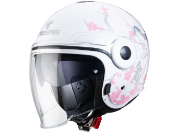 Uptown Bloom Open Face Helmets