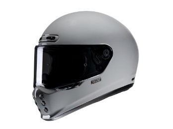 HJC V10 Solid Motorradhelm, grau