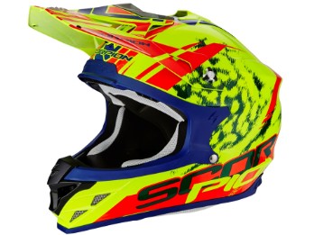 Scorpion VX-15 Evo Air Kistune Motocross Helm Gr L