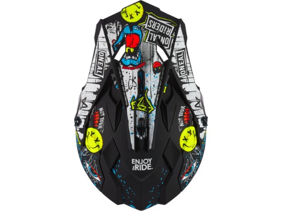 2024_ONeal_2SRS_Helmet_RANCID_V.24_black_white_top