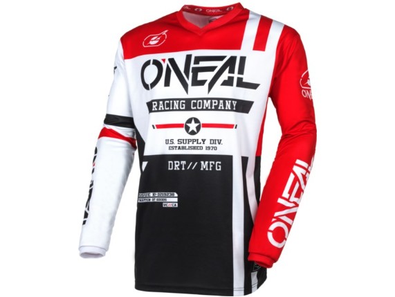 2024_ONeal_ELEMENT Jersey WARHAWK V.24_black_white_red_front