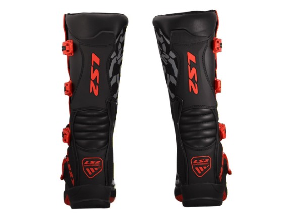 71120M0132-LS2 RAPTOR MAN BOOTS BLACK RED (10)