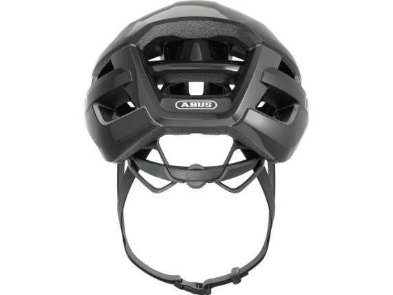 abus powerdome shiny black back