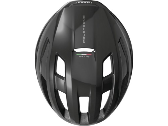 abus powerdome shiny black top