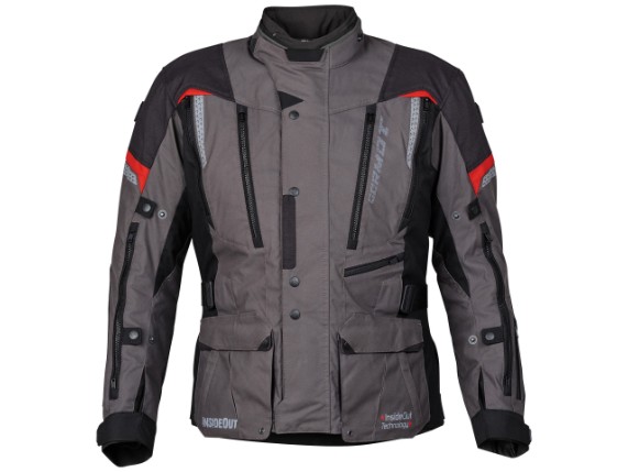 germot insideout jacke anthrazit