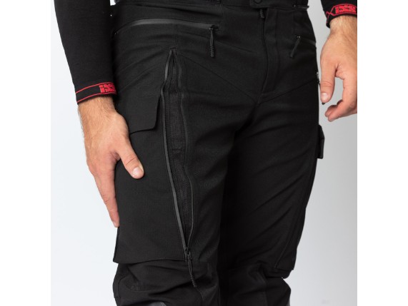 IXS Venture-STX 1.0 Laminathose schwarz Fronbelüftung