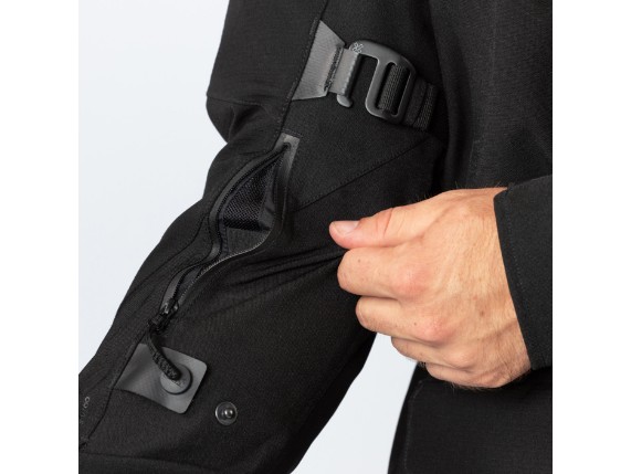 IXS Venture-STX 1.0 Laminatjacke schwarz Belüftung Arm