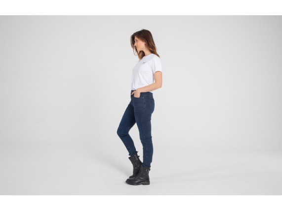 John Doe Damen Motorrad Jeans Indigo Model 2