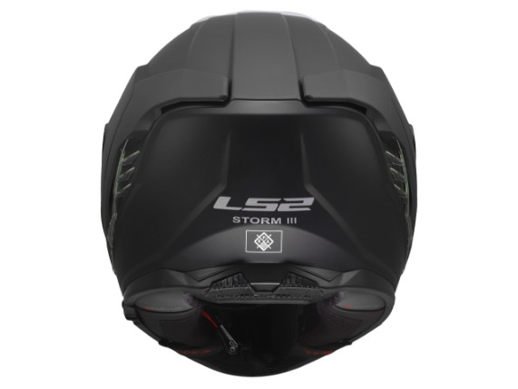 LS2 FF818 STORM III SOLID MATT BLACK - 168180011 (8)